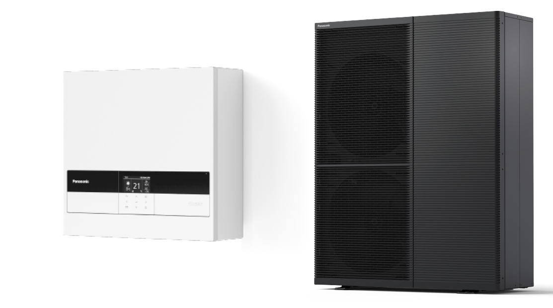 Panasonic Aquarea system - inomhus och utomhusenhet